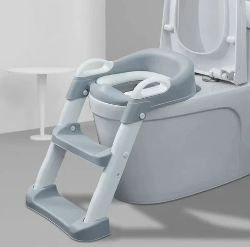 The-Potty-Alone Adjustable Soft Toilet Ladder